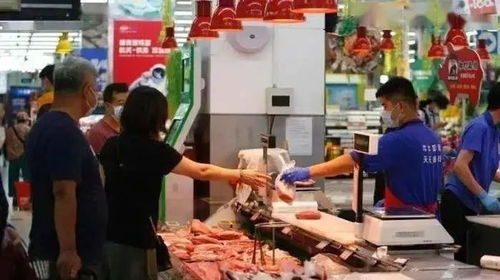在博山各市场上连降10周 十几元一斤的猪肉重现市场